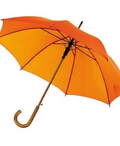 automatisk orange paraply