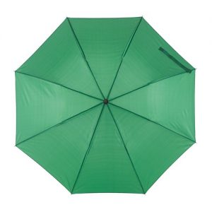 ensfarvet paraply