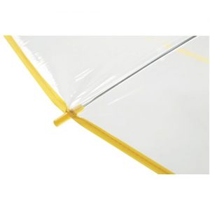 gul transparent paraply