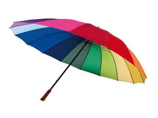 flerfarvede paraply